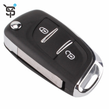 Top Quality folding remote key shell for Citroen 2 button replacement key shell YS200392